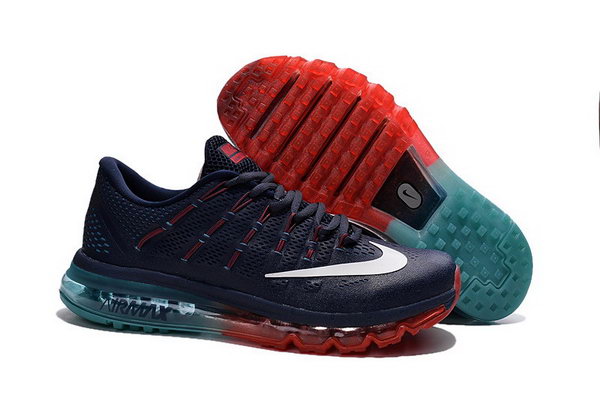 Mens Air Max 2016 Fire Red Blue Green Factory Store
